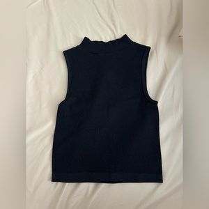 Stradivarius neck black top. NWT